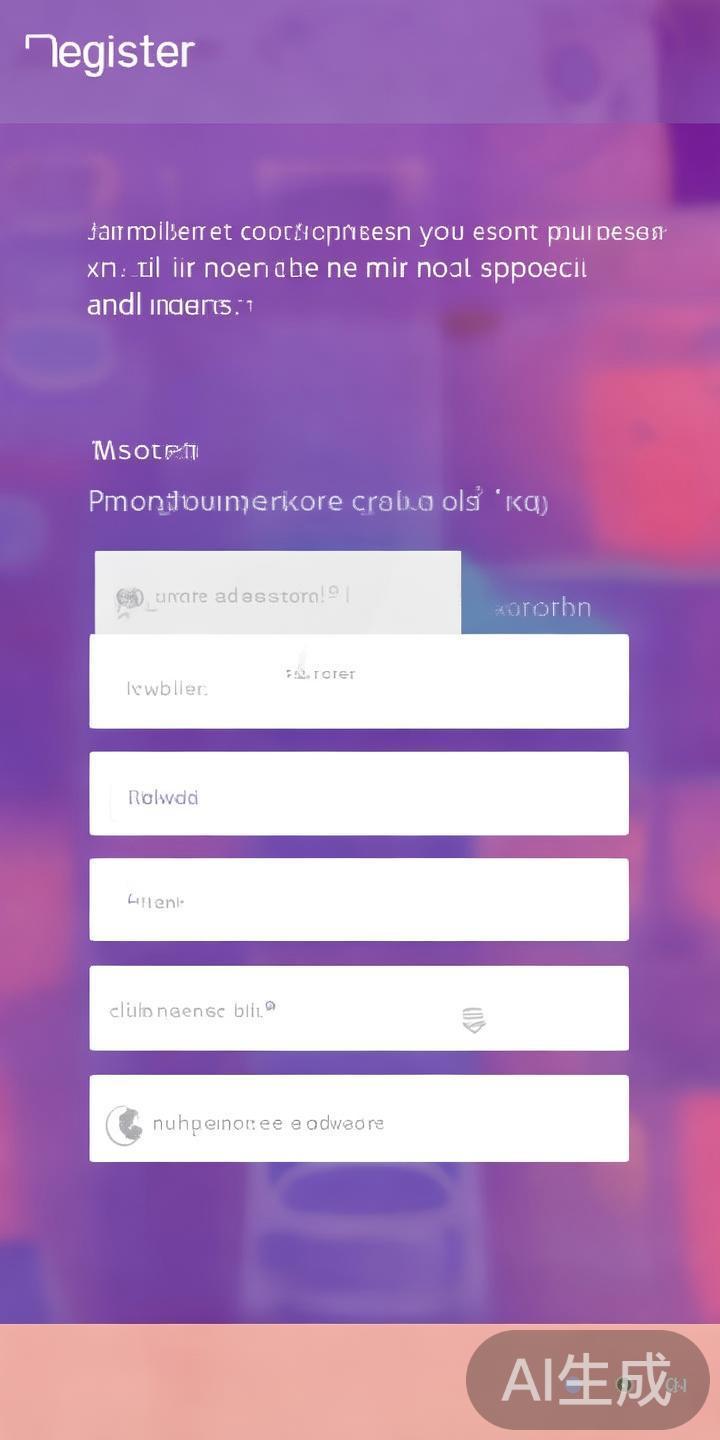 点击注册后，系统会要求填写基本资料，包括用户名、密