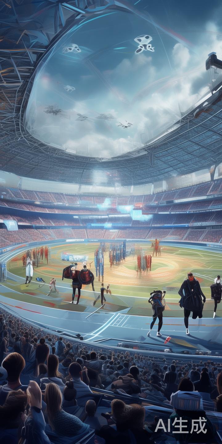随着科技的不断融入，体育产业的未来呈现出多元化、智